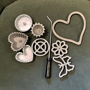 Rosette Molds/Timbales and Pancake Mold